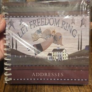 2003 Let Freedom Ring Chris Palmer/ Applejack Licensing Address Book New